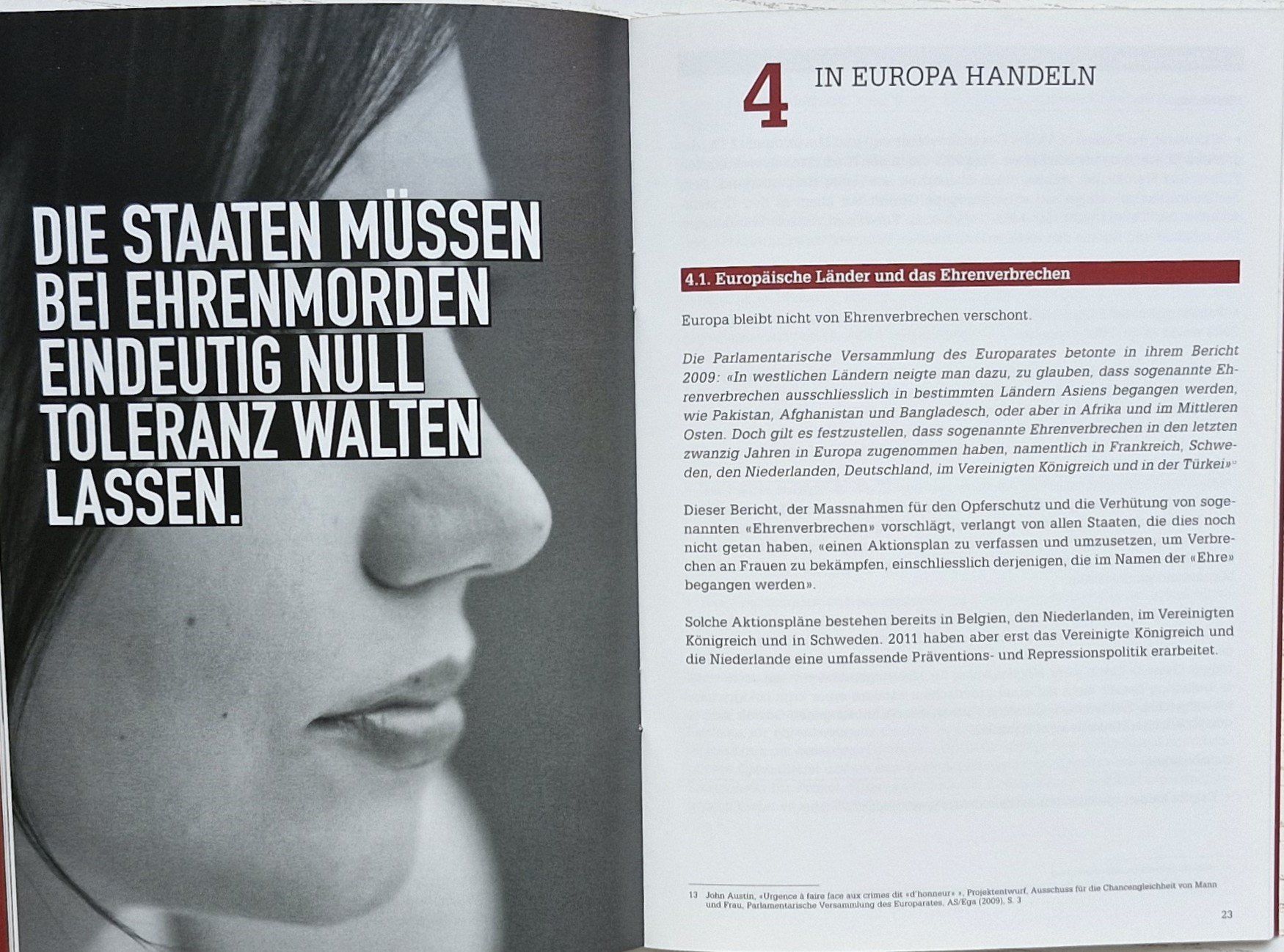Libri: Bekämpfung von Ehrenverbrechen in EUROPA (2011) – Nuovo (secondo la descrizione) da Bern venduto da Mattthias 5