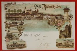 Gruss aus Rapperswil 1898