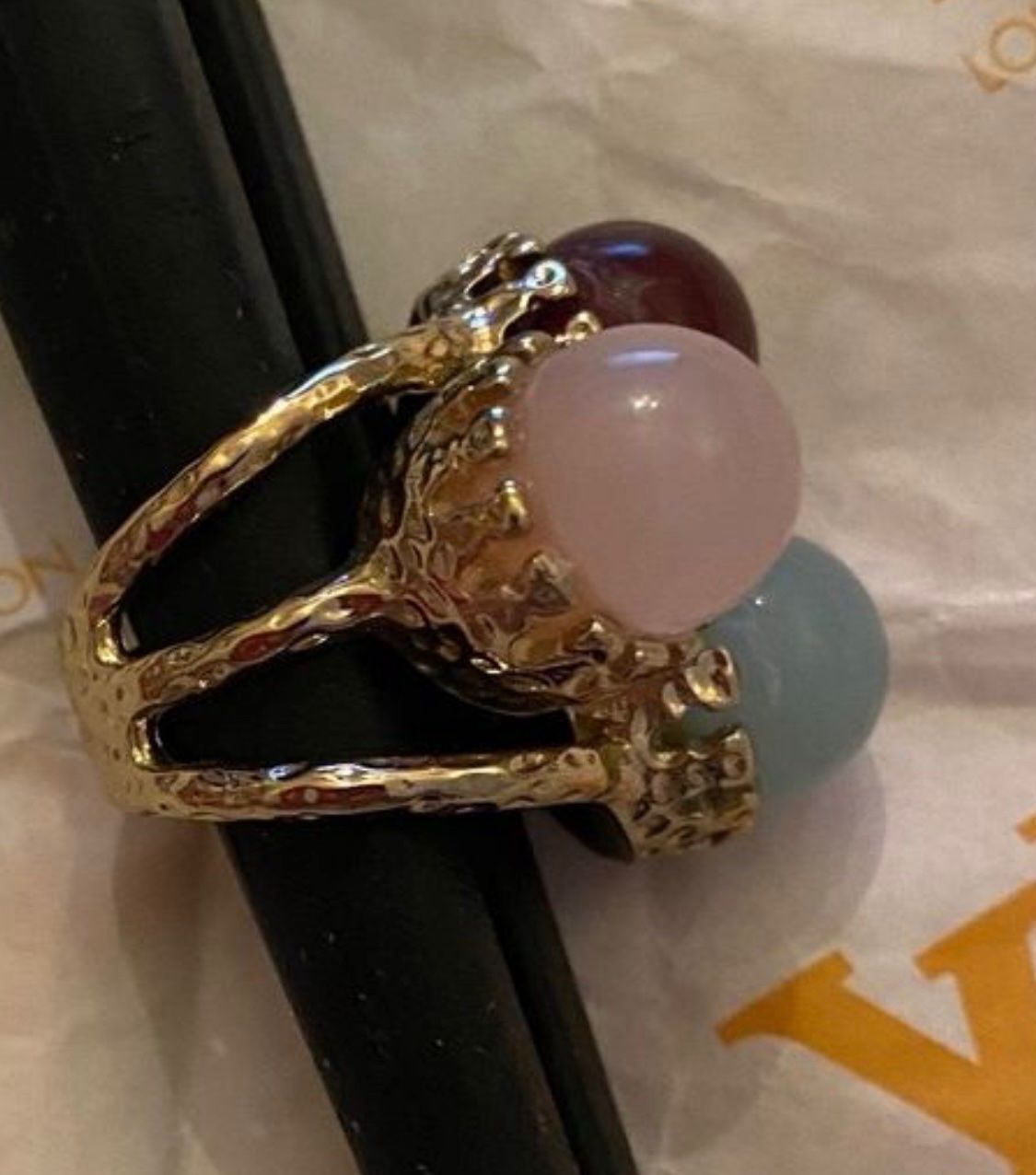 Anelli: Perfekter Auftritt mit diesem tollen Modeschmuck Ring, 18mm – Nuovo (secondo la descrizione) da Winkel venduto da ferrari2022 2