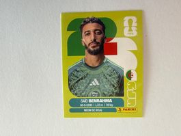Benrahma ALG16 - Panini CH Edition WM 2026