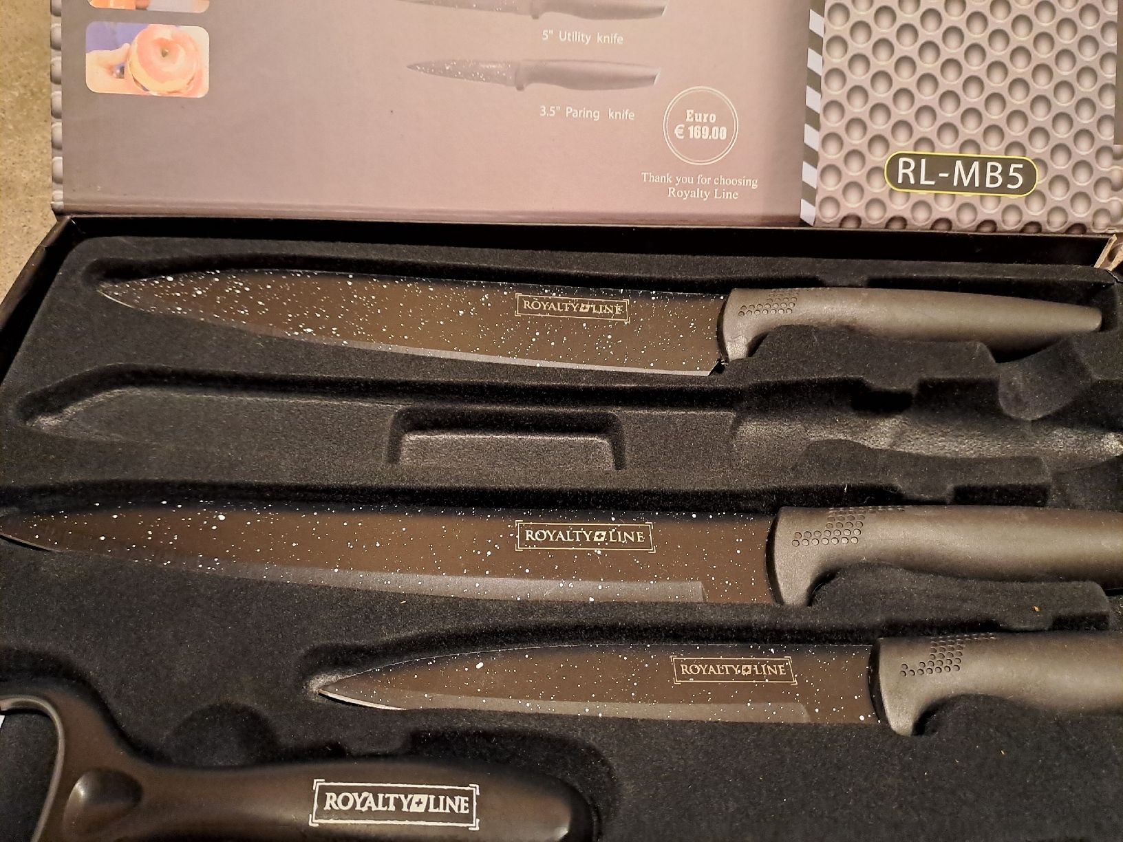 Messer: Royalty Line Messerset, 5-teilig, Küchenmesser – Neu (gemäss Beschreibung) aus Münchenbuchsee von Babsique 2