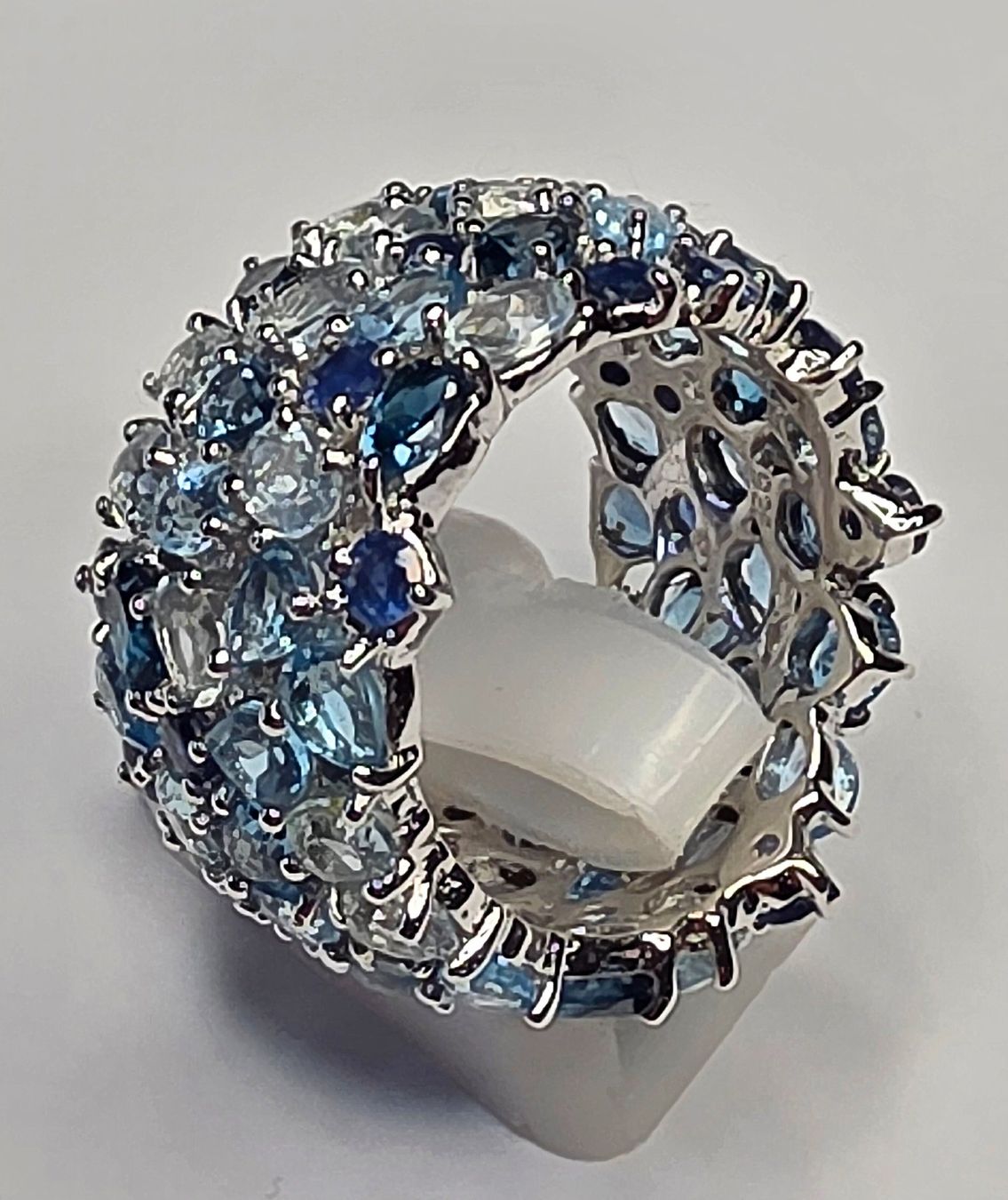 Bagues: Blau Safir mit Topas Ring – Neuf (Voir description) à Zürich par adriben 8
