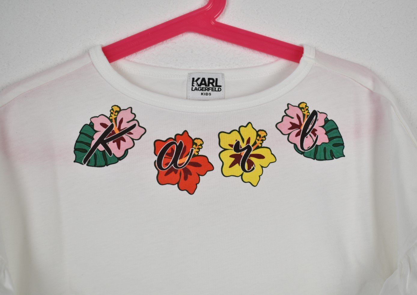 Karl Lagerfeld Blusen, T-Shirts & Tops: Karl Lagerfeld T-Shirt Gr.140 – Neu (gemäss Beschreibung) aus Nürensdorf von 2ND_STORY 1