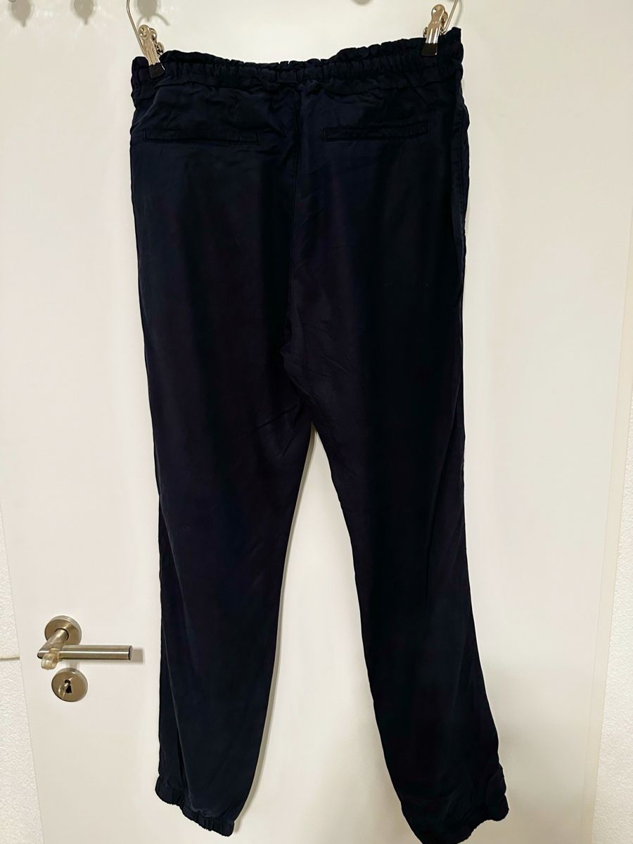 Comma Hosen: Comma, Damen Stoffhose Gr. 40 dunkelblau – Gebraucht aus Eglisau von Brewster1 2