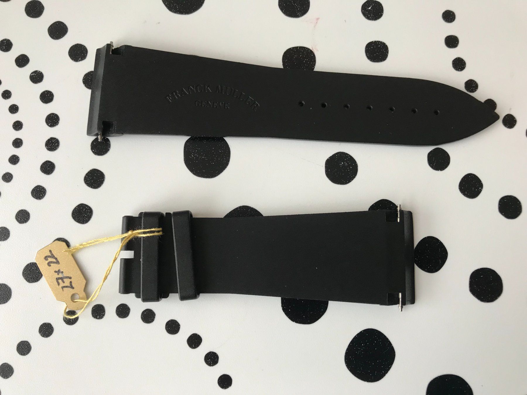 Franck Muller Armbänder & -reifen: FRANCK MULLER ORIGINAL - SILICONE STRAP 27/22 - NEW !!! – Neu (gemäss Beschreibung) aus Epalinges von dream-watch 3