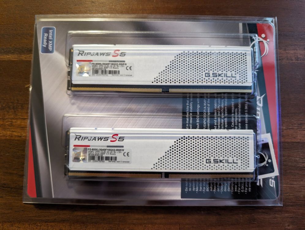 Desktop Memory (U-DIMM/CU-DIMM) - Ripjaws M5 RGB (DDR5/Intel XMP) - G.SKILL International Enterprise Co., Ltd