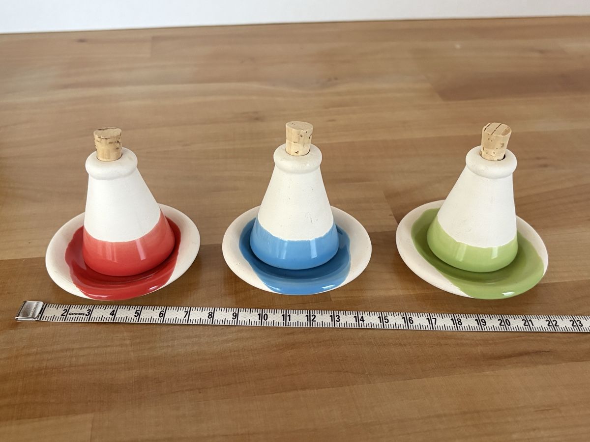 Tutte le decorazioni: 3er set Duftöl Flaschen Dekoration – Nuovo (secondo la descrizione) da Rümlang venduto da SchumBru10