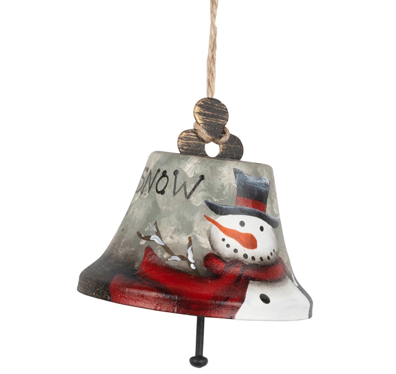 Tutte le decorazioni: Baumschmuck Glocken 6,5cm Metall mit feinem Klang – Nuovo e nell'imballaggio originale da Basel venduto da Seifehuesli 2