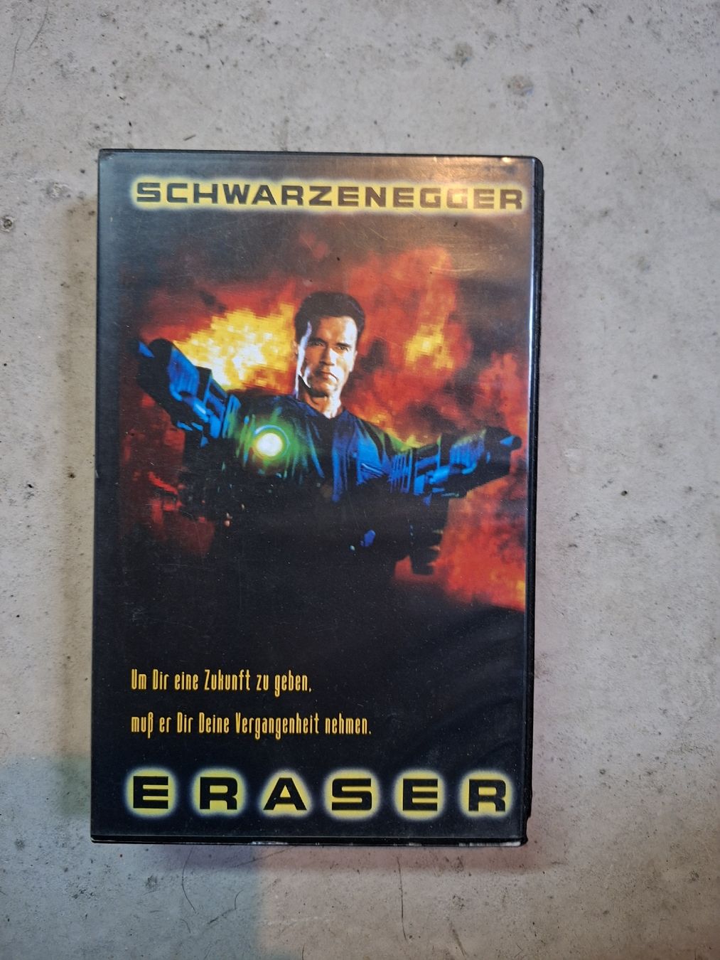 Alle VHS: Eraser Schwarzenegger VHS – Gebraucht aus Rothenhausen von sfr_kr9t