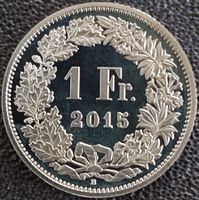 1 Franken 2015 stgl. / aus Münzsatz
