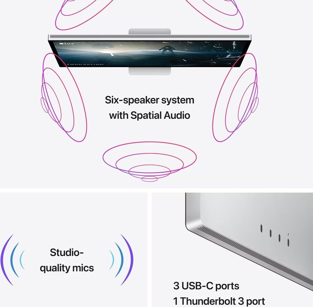 Apple Monitor: Apple Studio Display mit Garantie – Nuovo (secondo la descrizione) da Rotkreuz venduto da limiRS