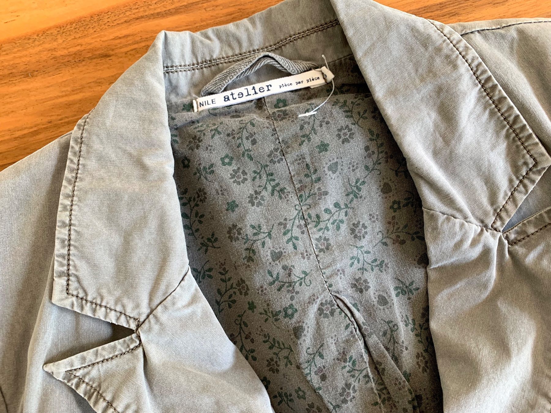 Nile Jacken: NILE grauer Sommerblazer Gr. S – Gebraucht aus Meiringen von Jackwashere 2