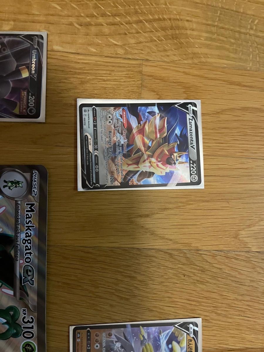 Cartoline: Pokemon Karten Set 7 Stück gebraucht – Usato da Basel venduto da K.Bliedi 3