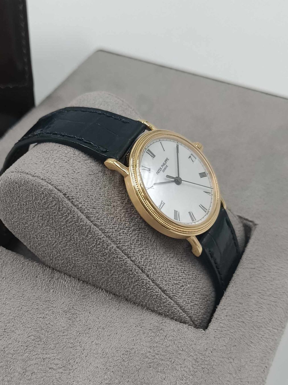 Patek Philippe Orologi: PATEK PHILIPPE "CALATRAVA" 3802J AUS DEN 1990ERN – Usato da Luzern venduto da EdiGem 4