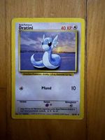 Pokemon Karte Dratini Basis 26/102 akzeptabel