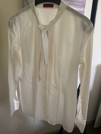 Hugo Boss Women's White Shirt - Chic Style for Spring!