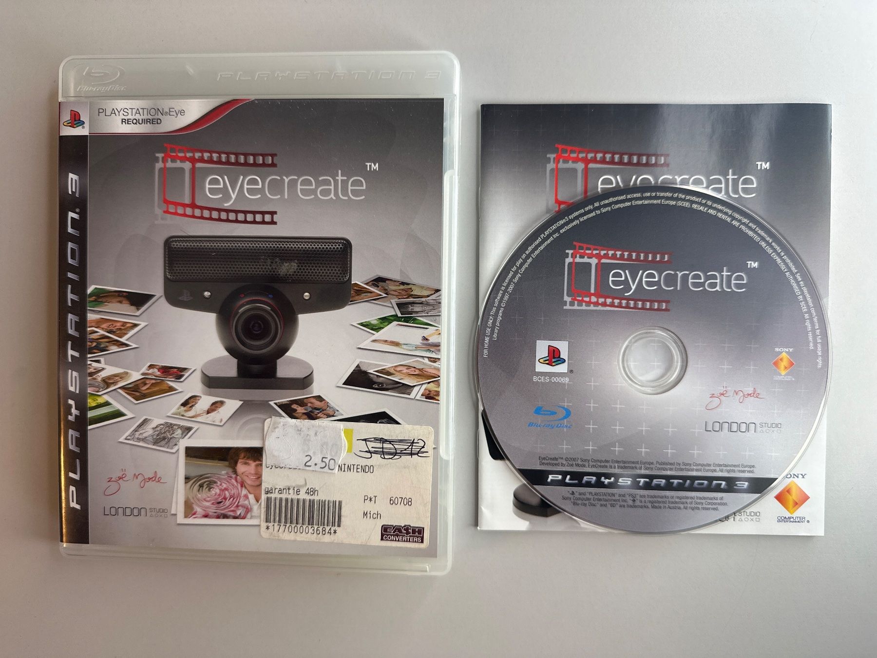 Sony Spiele: EyeCreate - PS3 – Gebraucht aus St.gallen von taduz
