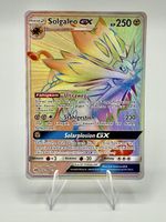 Pokémon Solgaleo GX 155/149 Rainbow Rare | Sonne & Mond DE