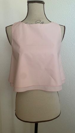 Top cropped rose  taille 4 (US) 100% coton, neuf