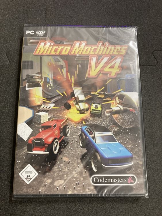 Micro Machines V4 PC Game Sealed NEU (Neu (gemäss Beschreibung)) in ...
