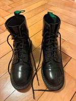 Solovair Hi-Shine Eye Derby Boot (Leather, Gr. 7.5 UK Men)