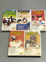 Pingu VHS Kassetten Sammlung 5 Stk