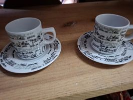 Graf von Henneberg Espressotassen, 2er Set, Top!
