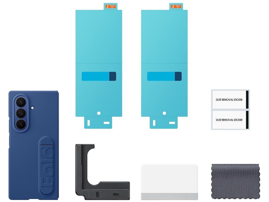 Samsung Cover & Protezioni schermo: SAMSUNG Galaxy Z Fold7 Silicone Case – Nuovo (secondo la descrizione) da Steinen venduto da Restwert_Steinen 2