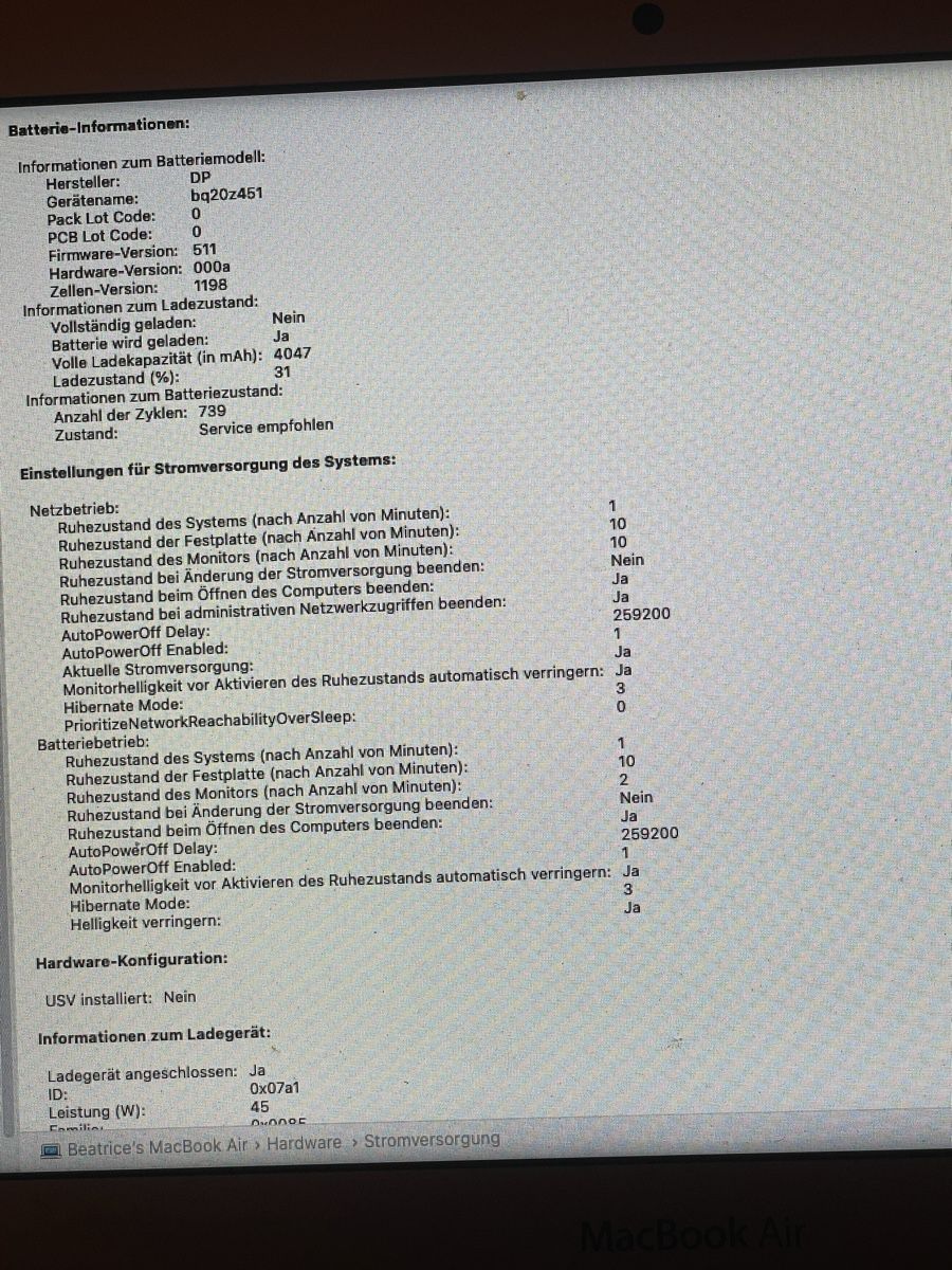 Apple Notebook: MacBook Air 11", 2014, i5, 4GB RAM – Usato da Wilderswil venduto da bwe_69gc 6