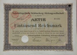 Industriegelände Schöneberg AG, Berlin - 1906