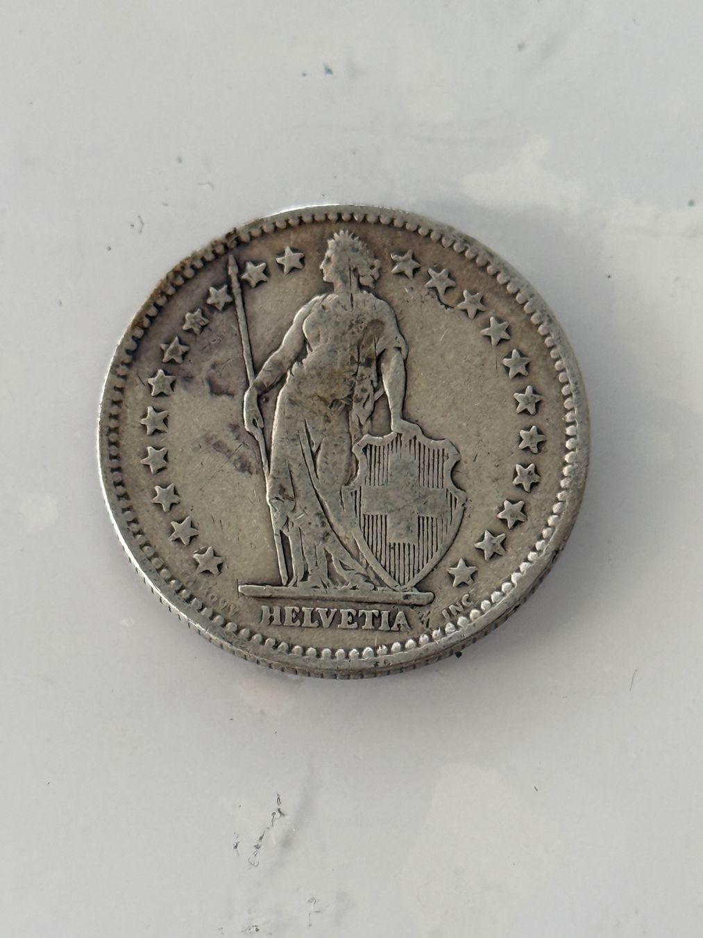 Tutti le monete: 2 Franken 1912  Rar – Usato da Wallisellen venduto da SWISS_SILVER1 1