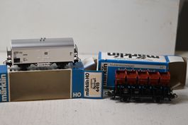 Märklin HO /AC Güterwagen  4415 + 4635 mit OVP