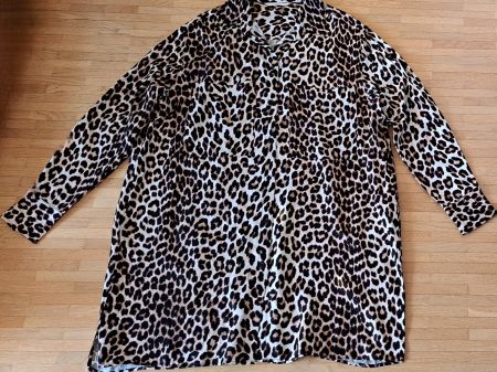Robe à imprimé léopard