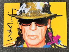 UDO LINDENBERG original Autogramm