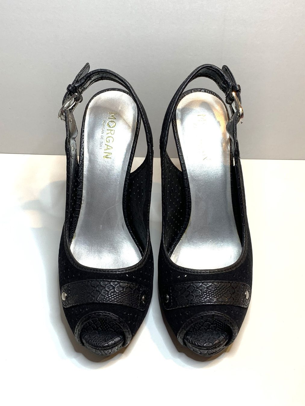 Morgan Damenschuhe: MORGAN Peeptoe heels Gr. 40 – Neu und originalverpackt aus Wetzikon ZH von EvisStore 5