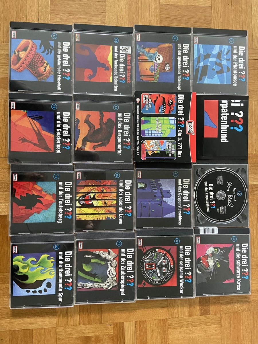 CD: Die drei ??? Fragezeichen Hörspiele CDs Sammlung – Usato da Basel venduto da joe_q99v 1