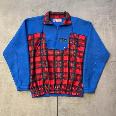 1980s Pile By Gymnasium Vintage Tartar Fleece