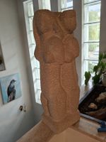 Moderne Skulptur Naturstein | Weiblicher Akt Torso