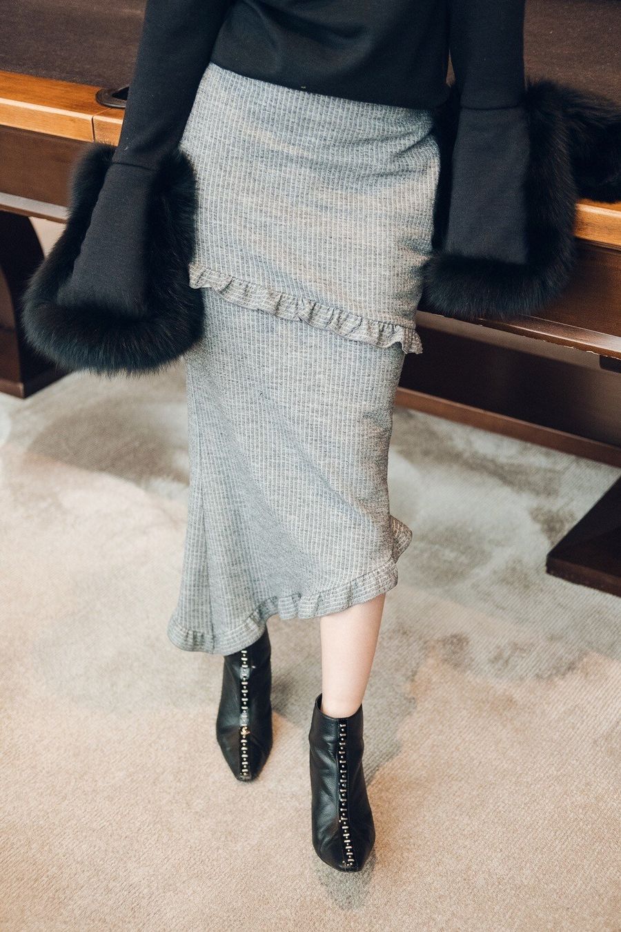 Maglioni & Felpe: Rar SAKU Pelz Pulli Sweater S – Nuovo (secondo la descrizione) da Obergösgen venduto da crystalfox 4