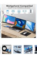 Triple Laptop Screen Extender Tragbarer Monitor  14'' FHD