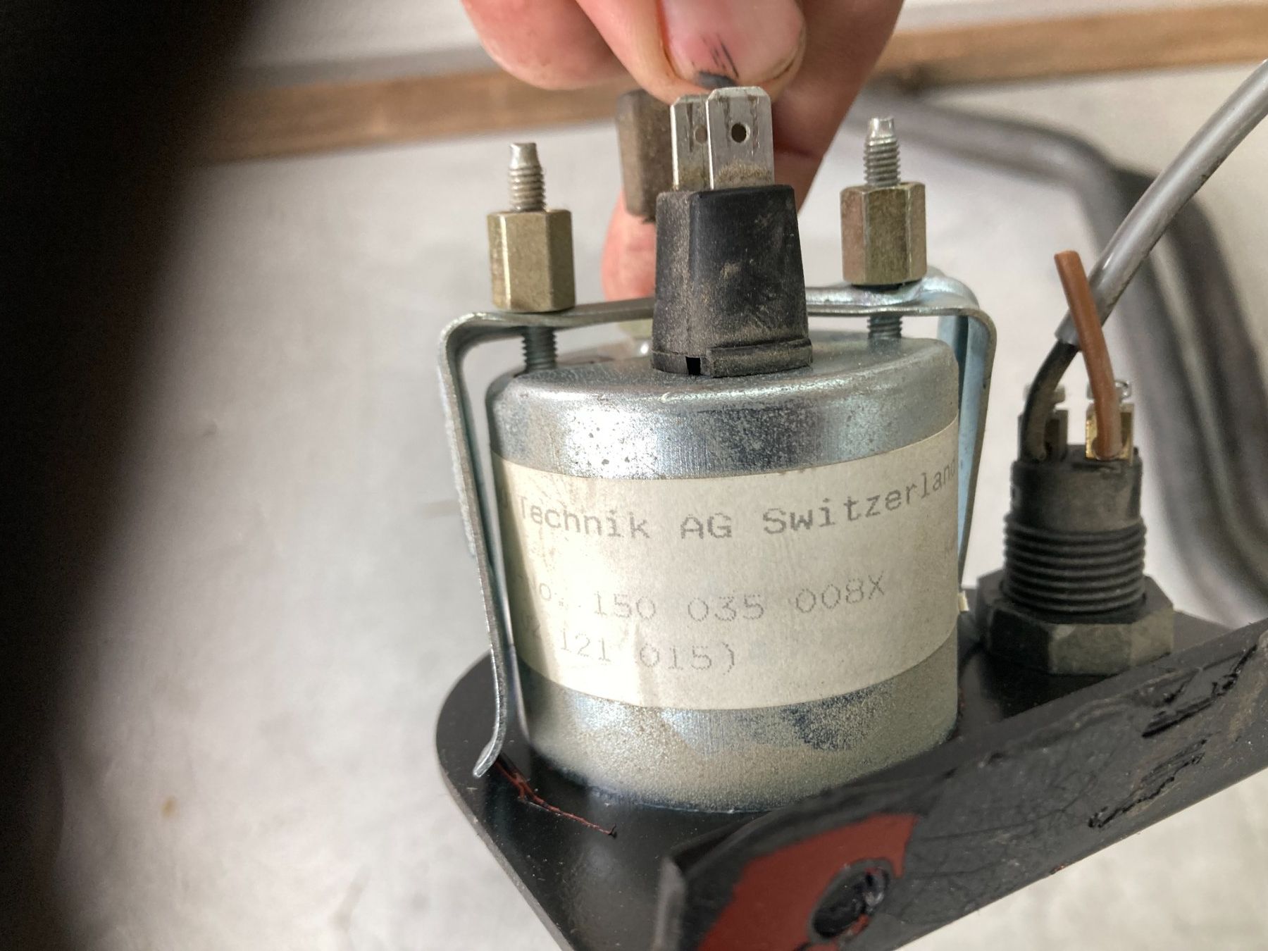 Vdo Tutti pezzi di ricambio auto: VDO Luftdruckanzeige, Manometer, 0-25 Bar – Usato da Cham venduto da WB2223 2