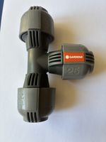Gardena T-Stück 25mm grau neuwertig