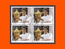 Viererblock "Roger Federer" (2007)