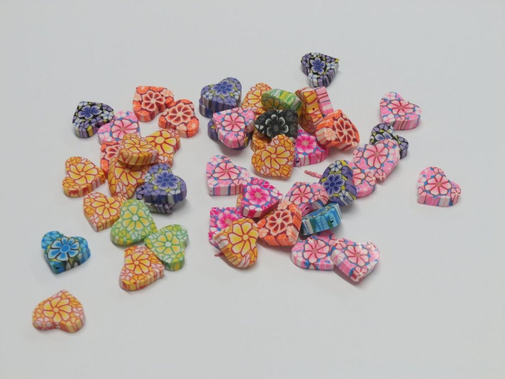 30 Polymer Perlen 