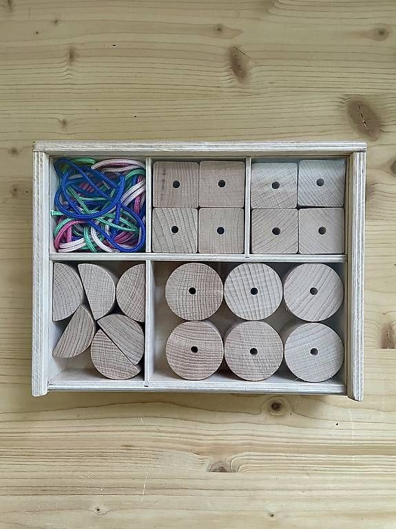 Kits de loisir créatif: Fädelperlen Holz  – D'occasion à Stetten AG par kristinabrita 1