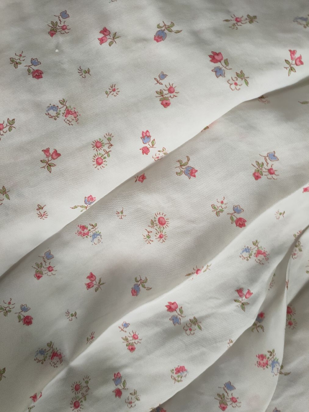Stoffe: Stoffreste-Sortiment: vintage Baumwolle, Biedemeier & Jeans – Gebraucht aus Gipf-Oberfrick von minini 7