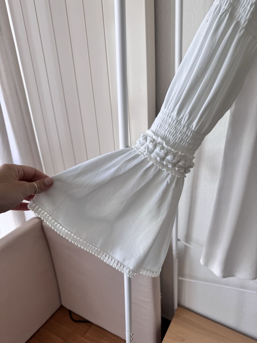 Chloé Blusen: See by Chloé White Blouse, Size 36, Stylish & Timeless – Gebraucht aus Zürich von Flao_78376 5