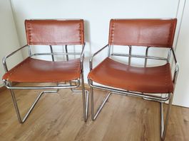 2 Vintage Sessel Guido Faleschini Mariani Sessel 1970er