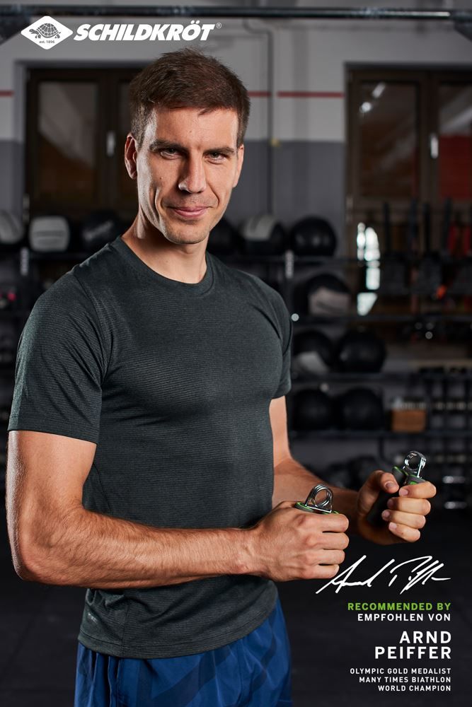 Hometrainer: Handmuskeltrainer-Set, anthrazit/grün – Nuovo e nell'imballaggio originale da St. Gallen venduto da cointec 2
