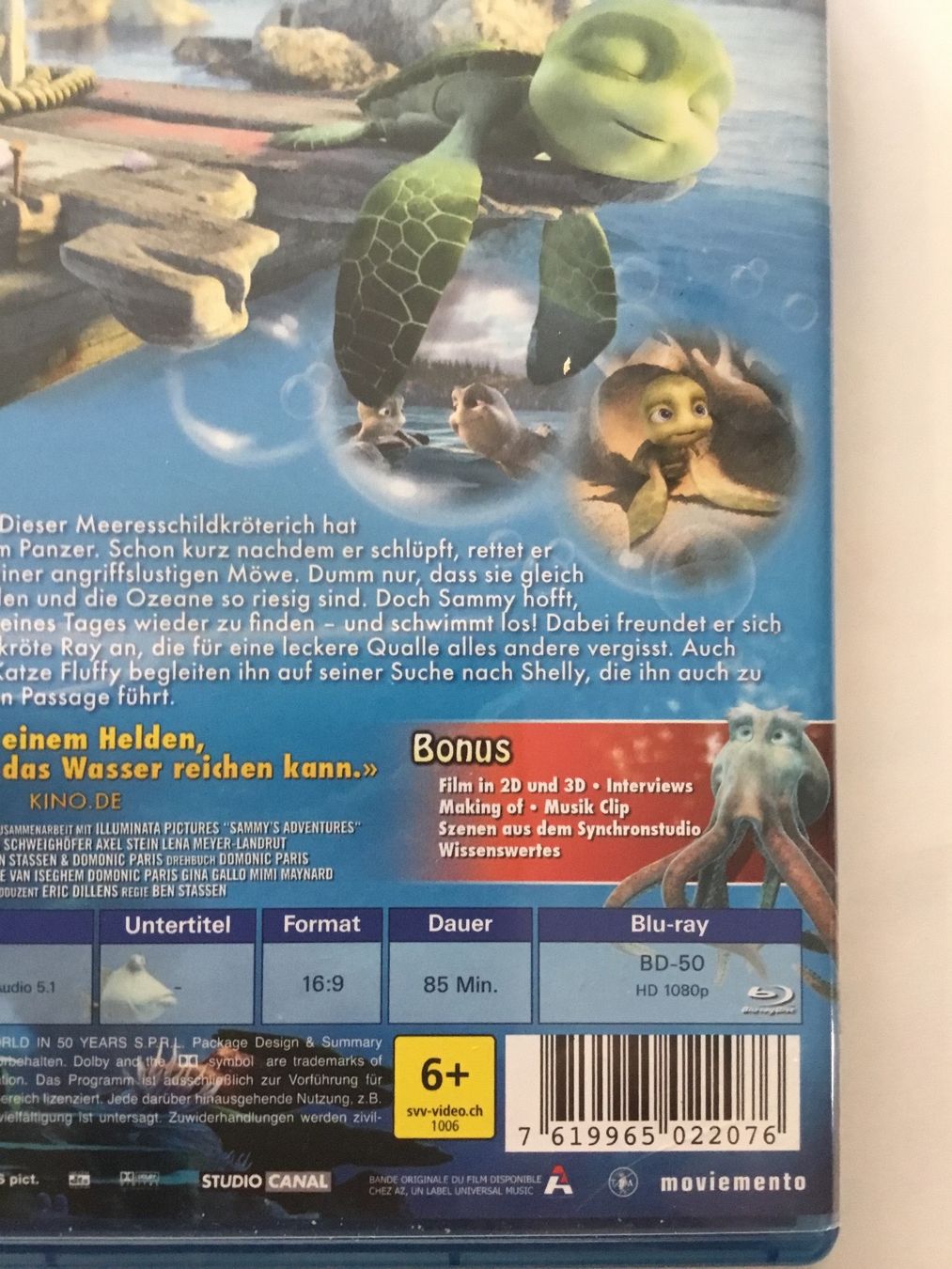 Tutti i DVDs: Sammys Abenteuer Blu Ray 3D + 2D – Nuovo (secondo la descrizione) da Blauen venduto da Stella66 2
